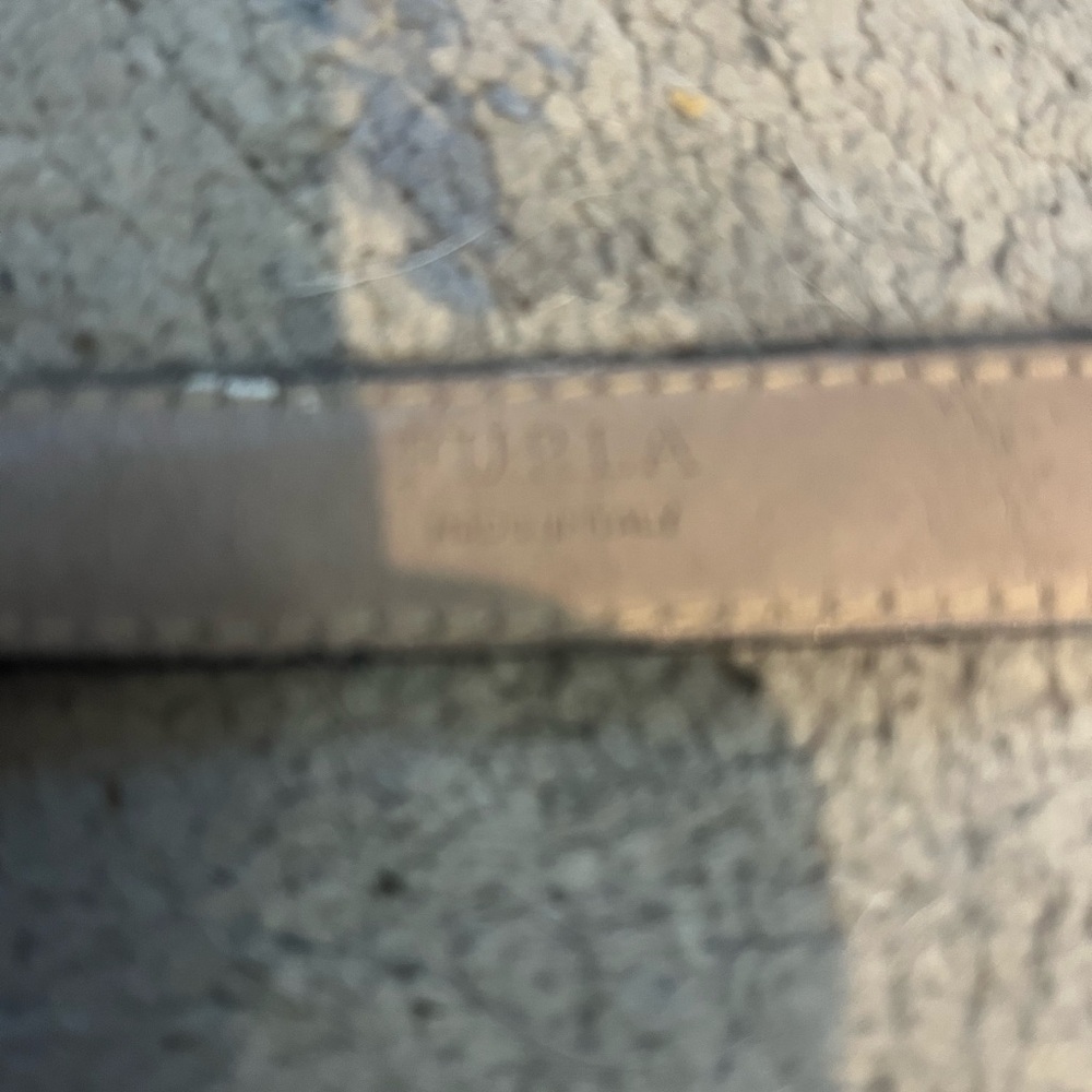 Furla Brown Leather Belt size 75 (used) - Picture 2 of 2